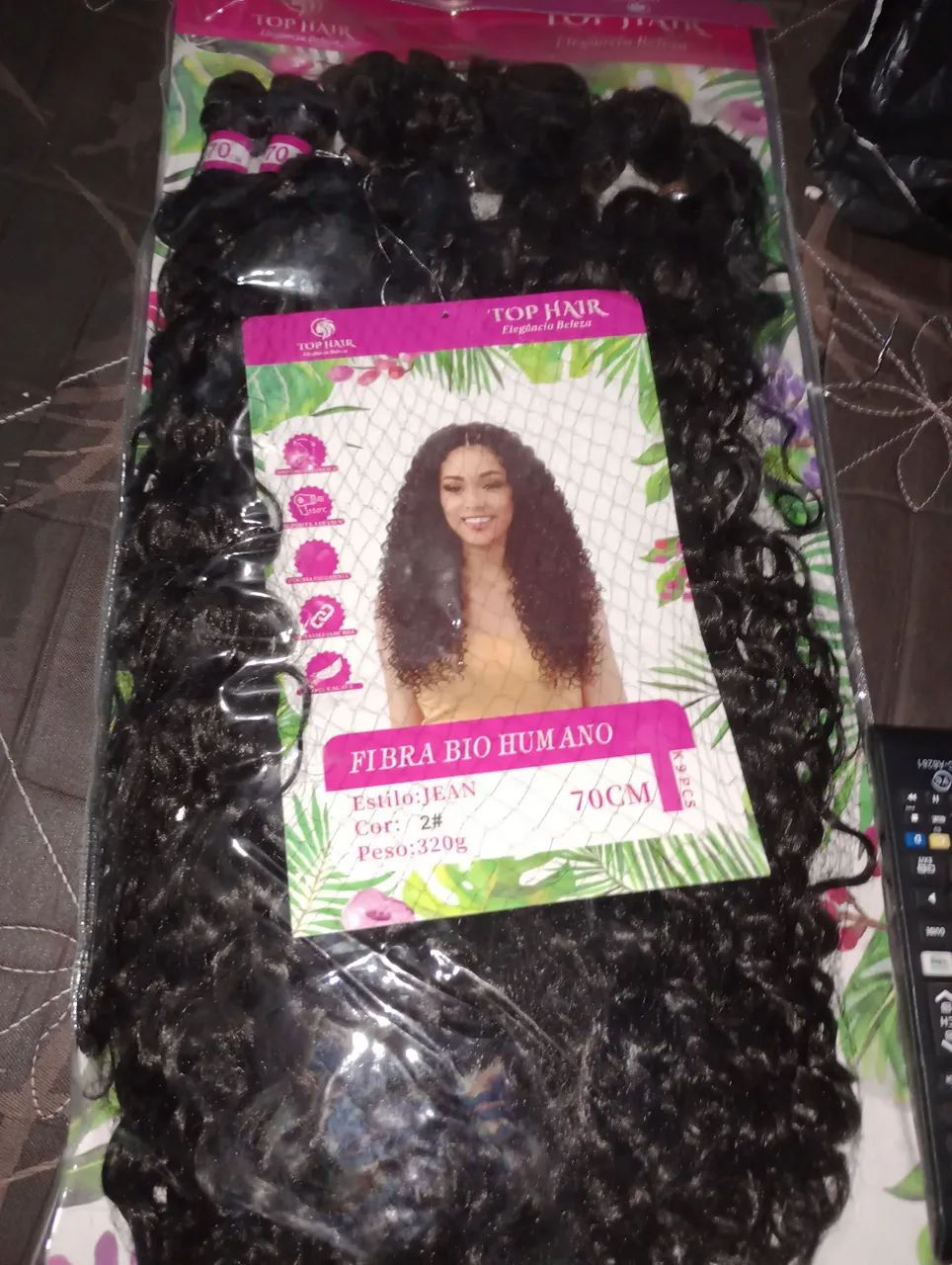 Cabelo fibra bio humano 