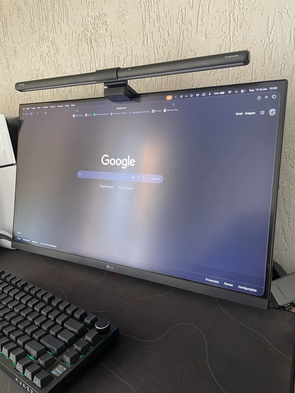 Monitor Gamer LG UltraGear 27" IPS Full HD 1920x1080 240Hz 1ms - Foto 3