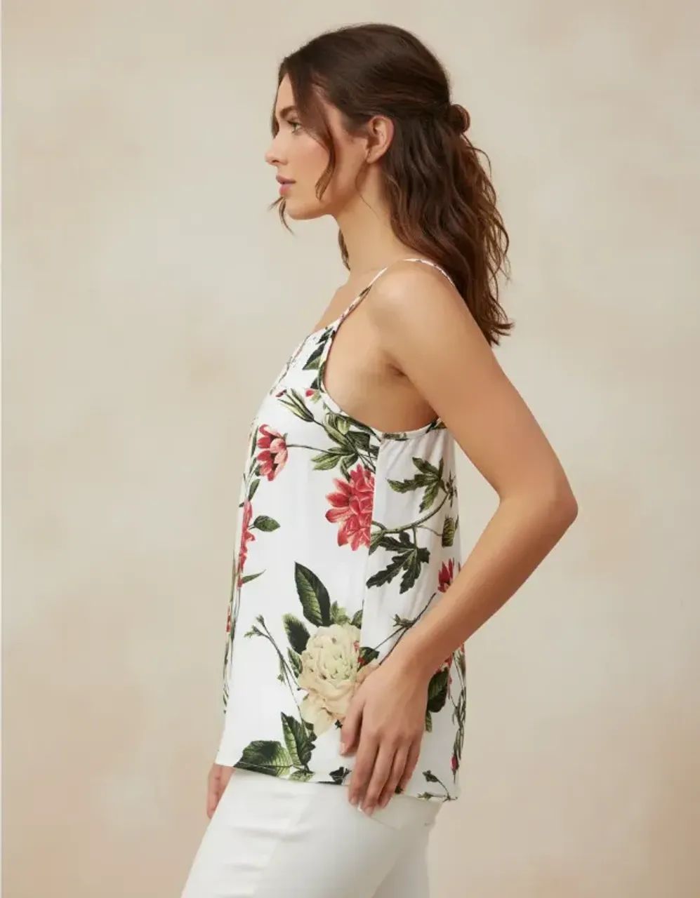 Blusa Feminina em Viscose Estampada - Foto 3