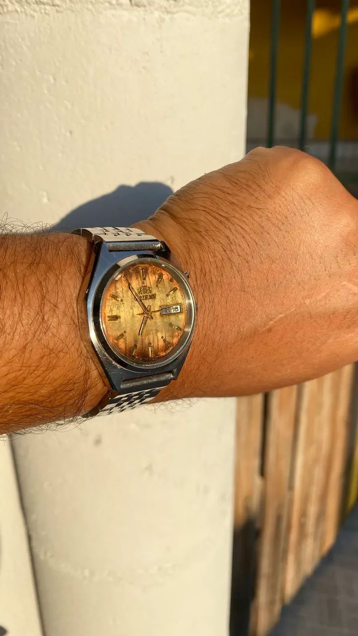 Relógio orient vintage 