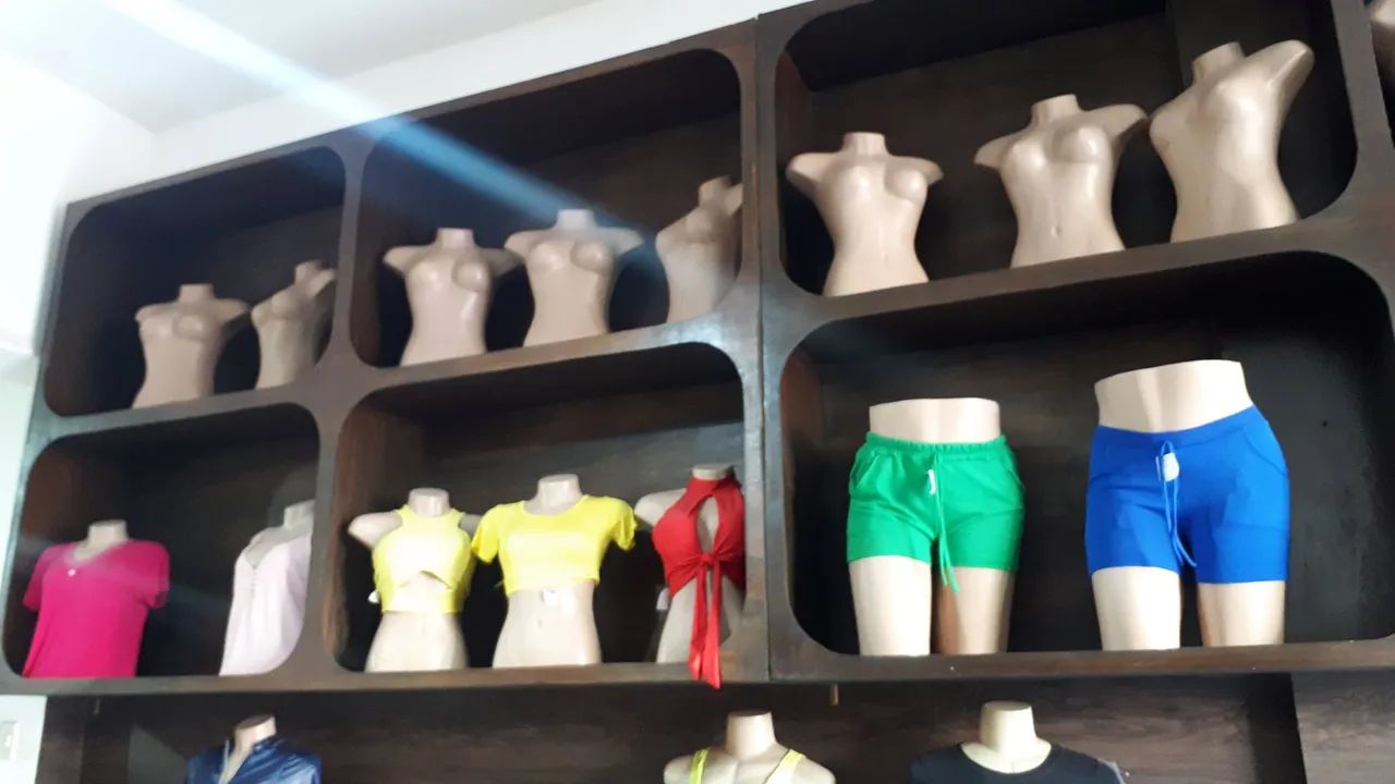 Busto manequim feminino 