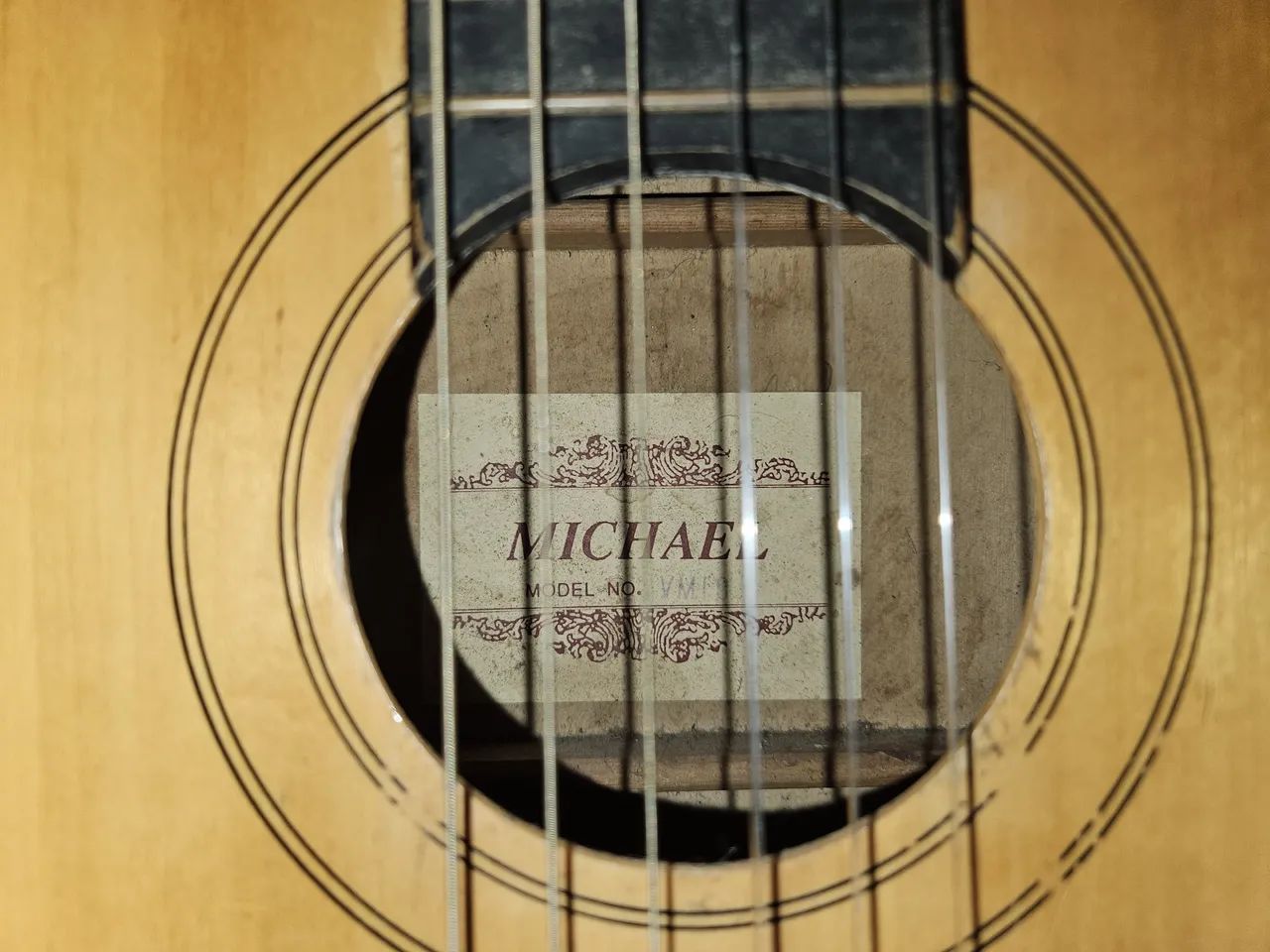 Violão Michael Clássico Acústico - Funcionando - Ótimo para Estudos - Foto 2
