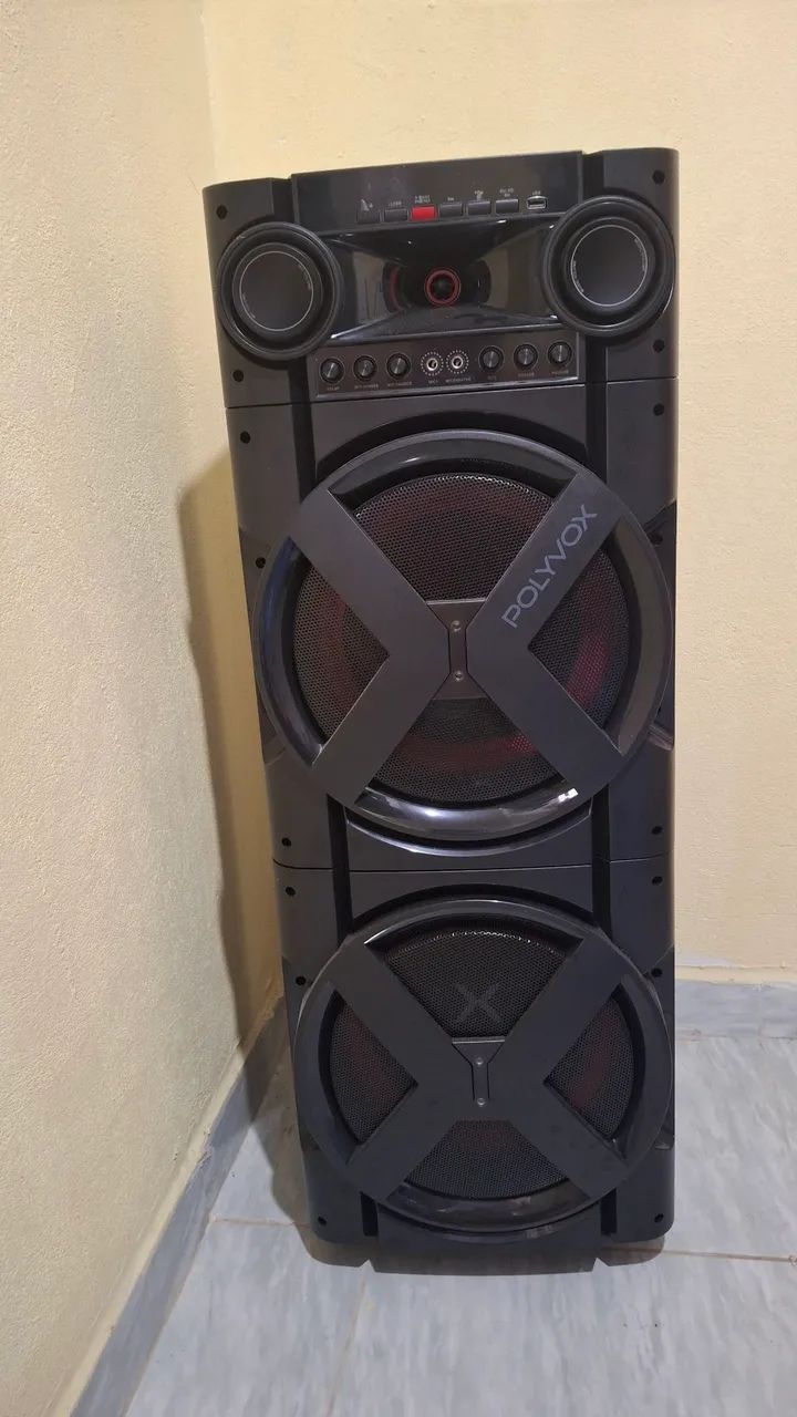 Caixa de Som polyvox, em perfeito estado - Foto 2