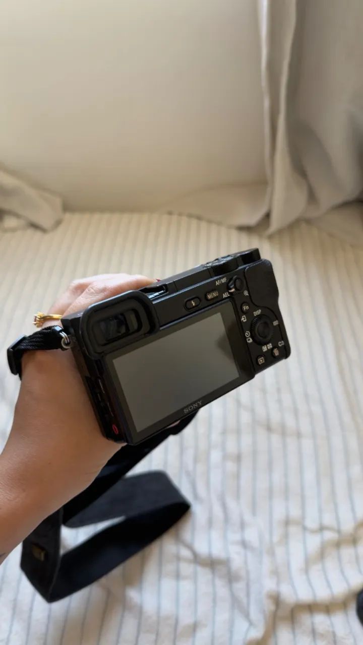 Sony A6500 - com lente do kit 