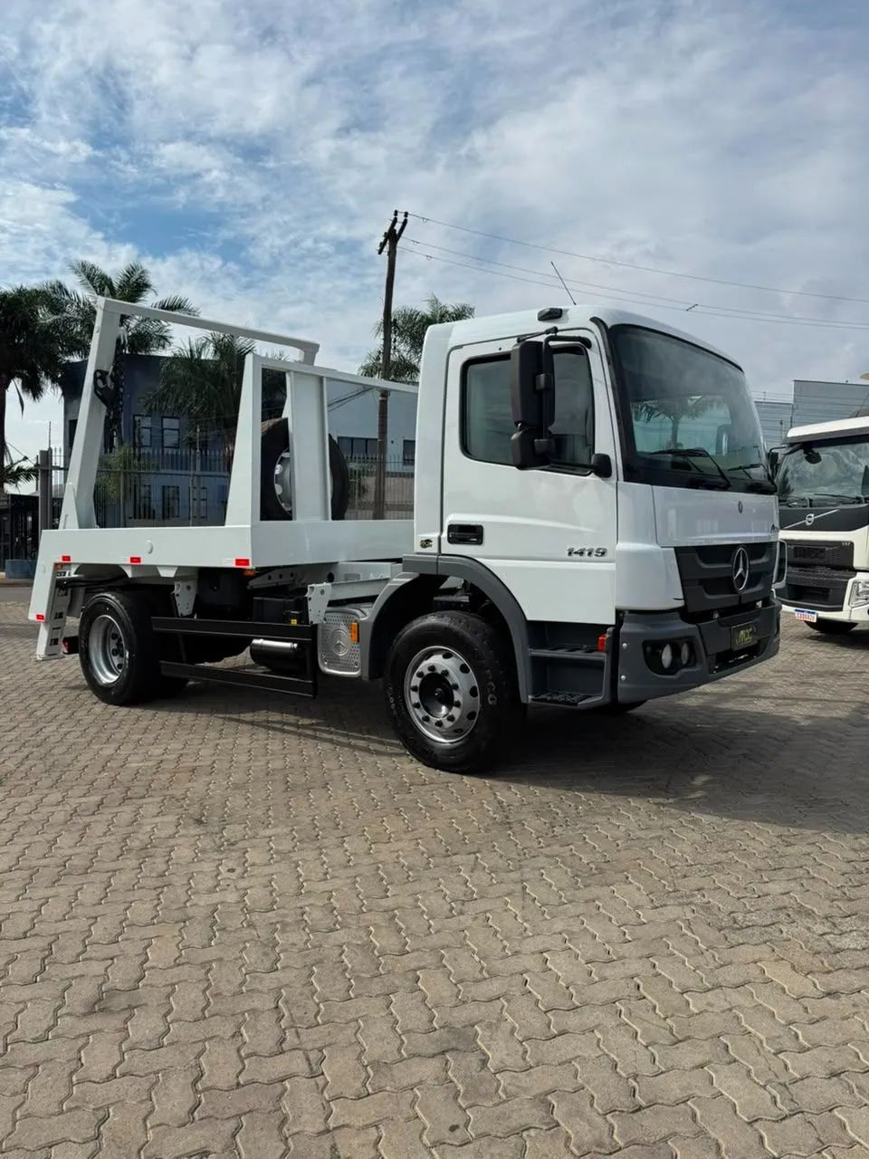 MB ATEGO 1419 - POLIGUINDASTE SIMPLES  - Foto 4