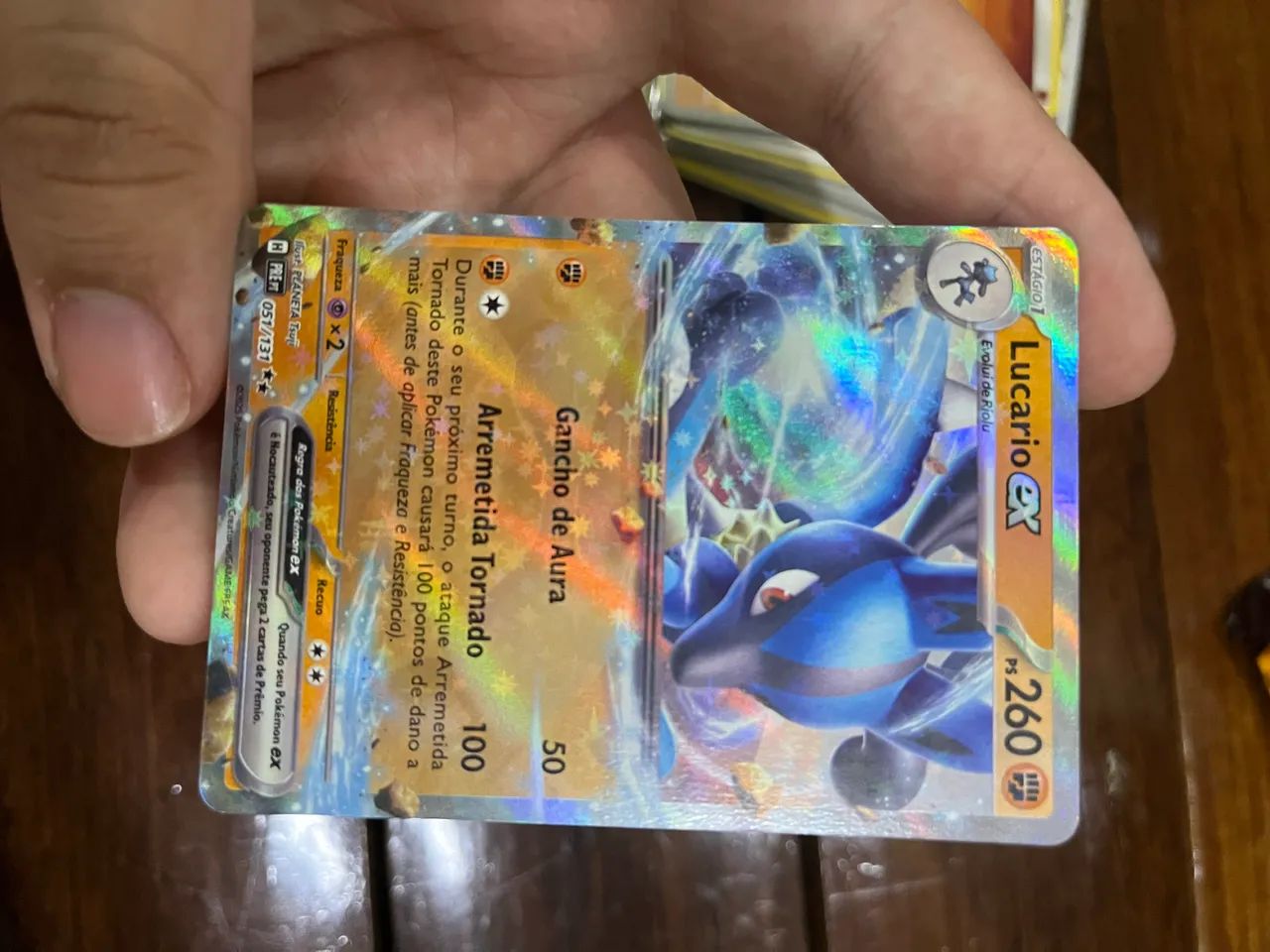 Lucario ex 051/131 - Prismatic Evolutions - Intacto