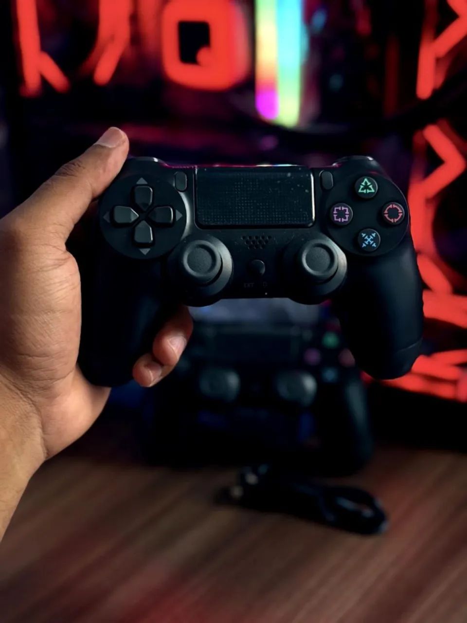 Controle PS4 Wireless | PC, PS4, Celular e TV - Foto 3