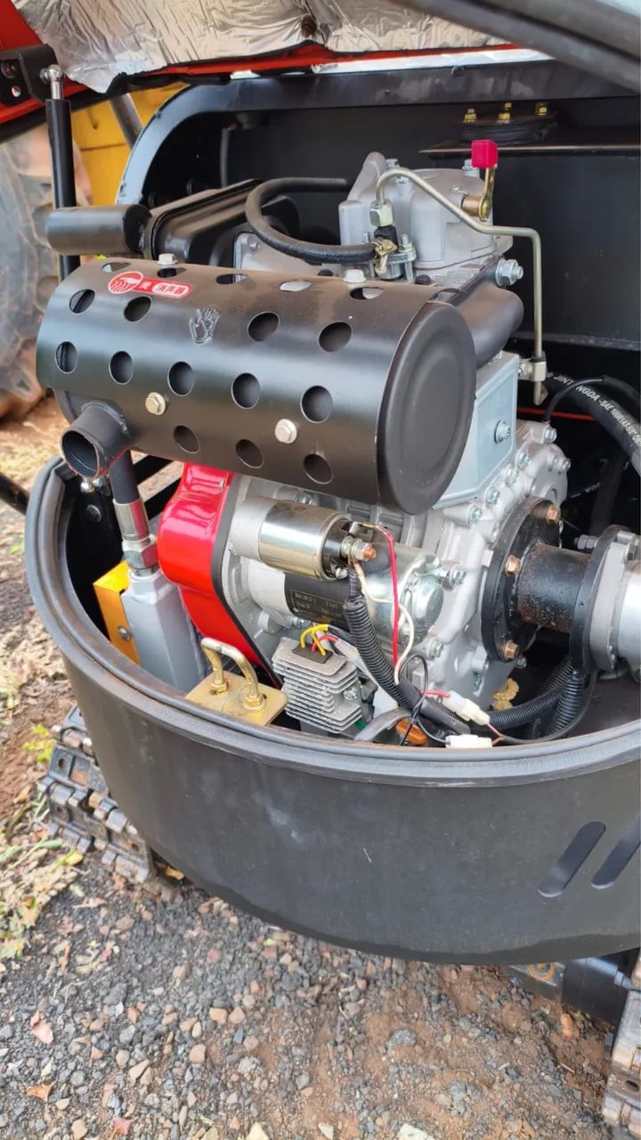 Mini Escavadeira Único Dono Zera - Foto 4