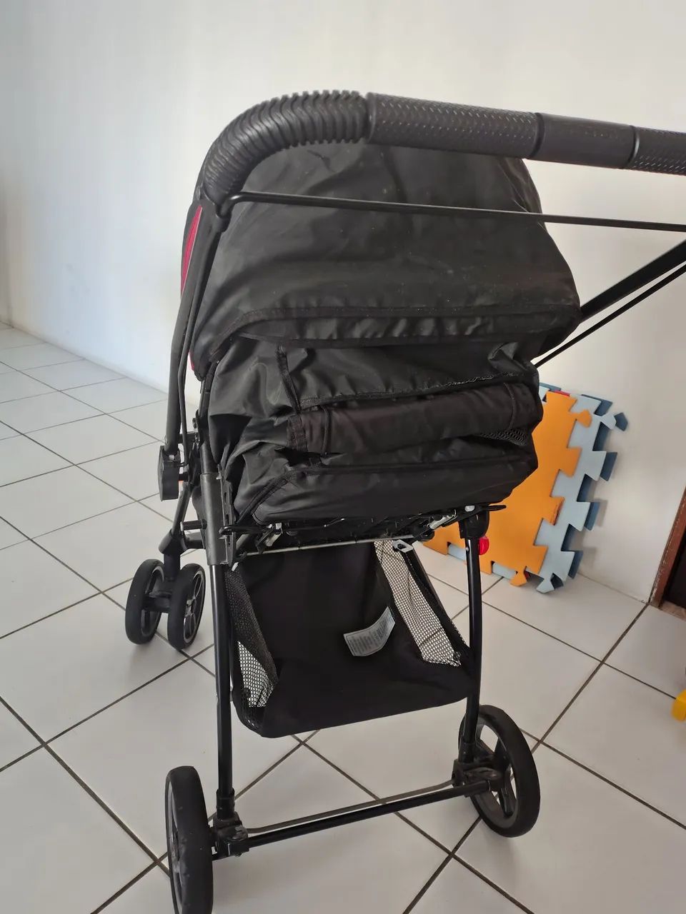 Carrinho de Bebê Galzerano Dobrável Multifuncional - Foto 3