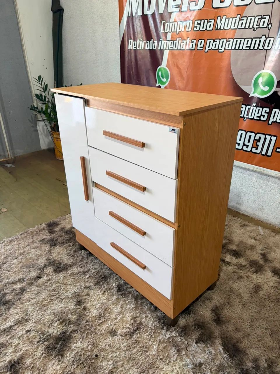 Cômoda com sapateira acoplada (entrego) - Foto 3