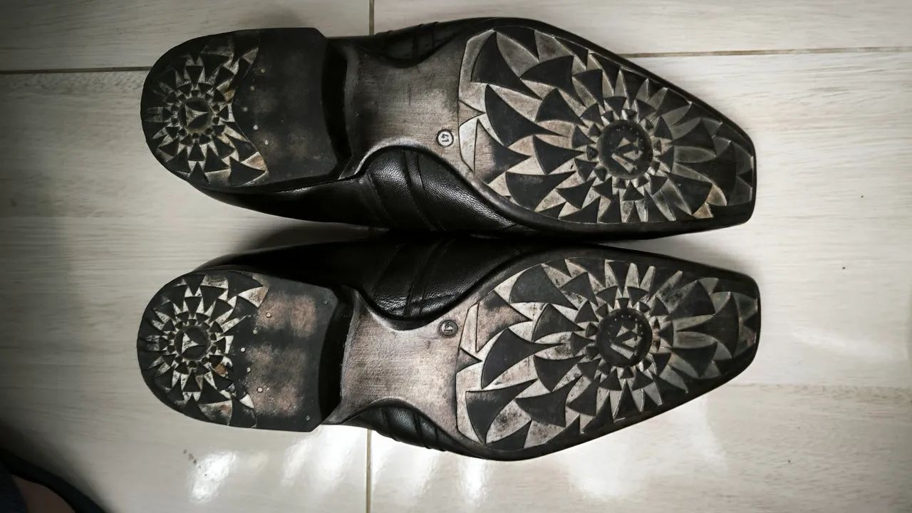 Sapato masculino de couro  - Foto 3