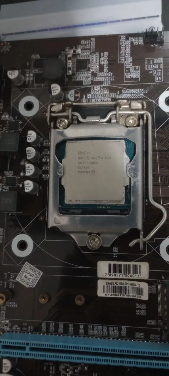 Placa mãe Intel 1150 - Dando looping - Foto 3