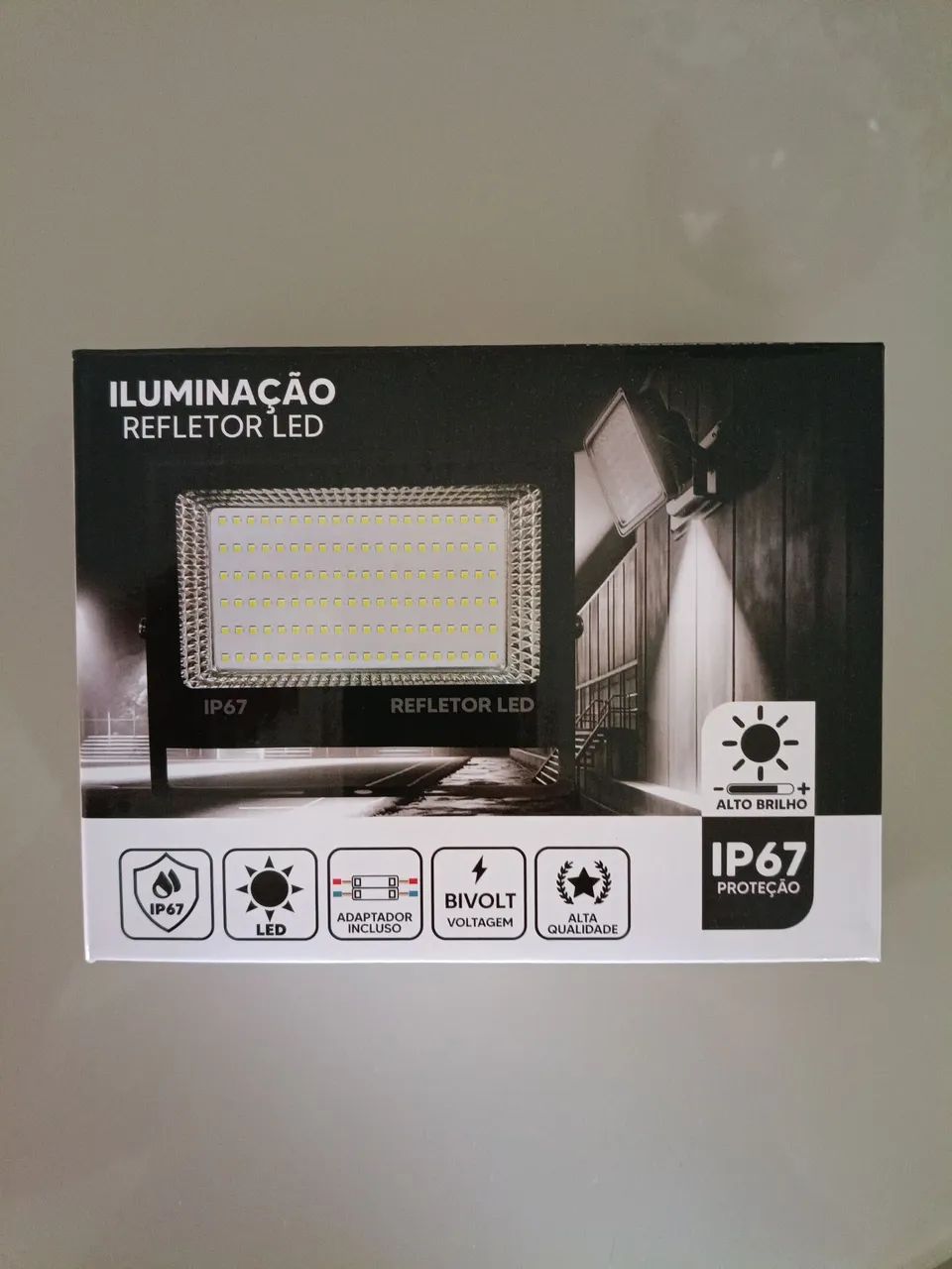 08 unidades do Refletor Super 120 LEDs