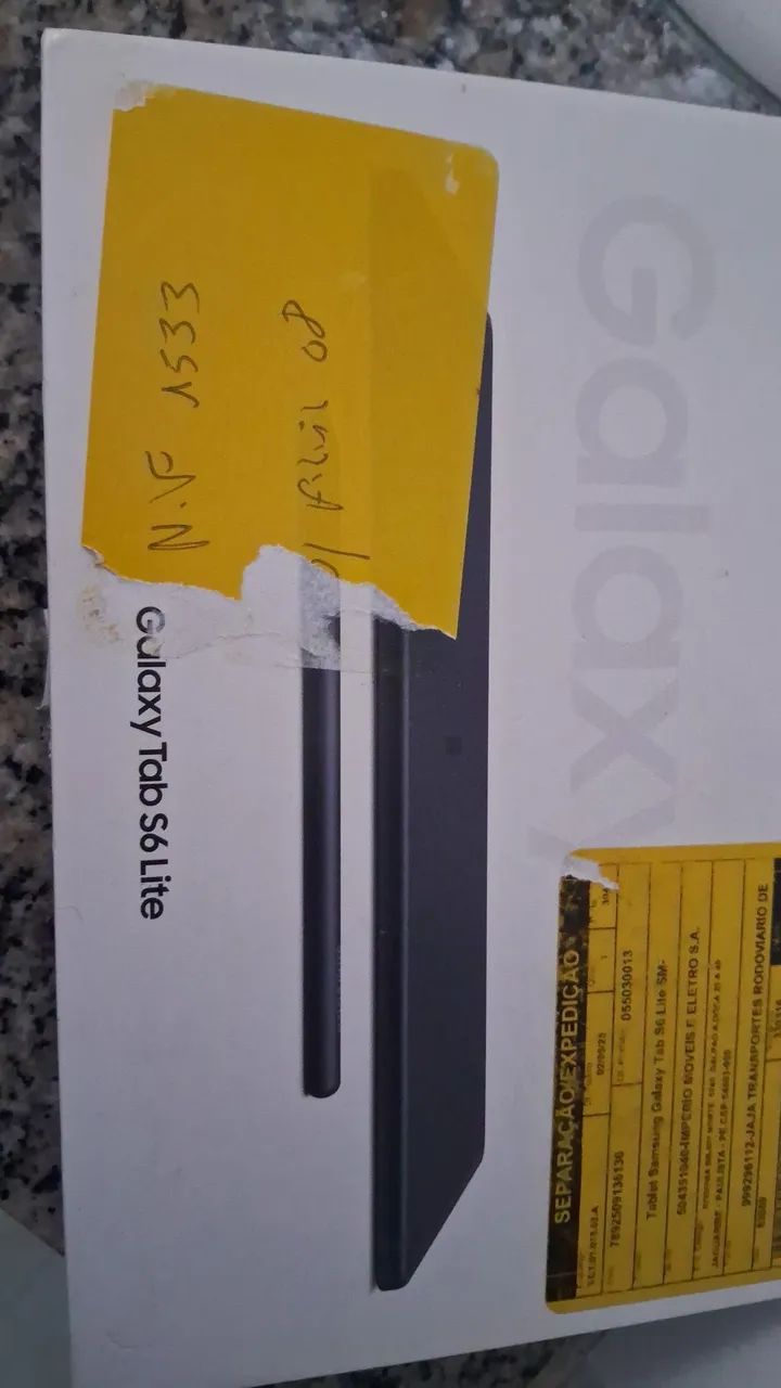 Tablet samsung novo completo 2 anos de garantia 