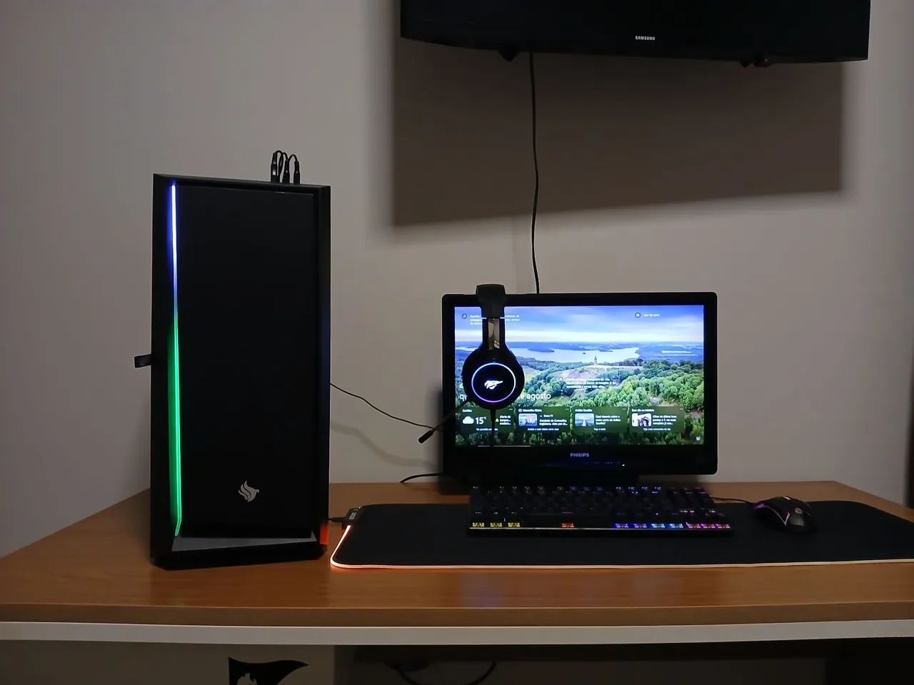 PC GAMER COM SETUP COMPLETO - Foto 2