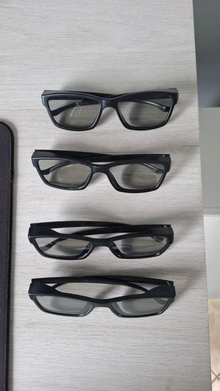4 ÓCULOS 3D PARA TV 