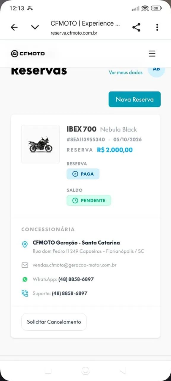 Ibex 700 0km 