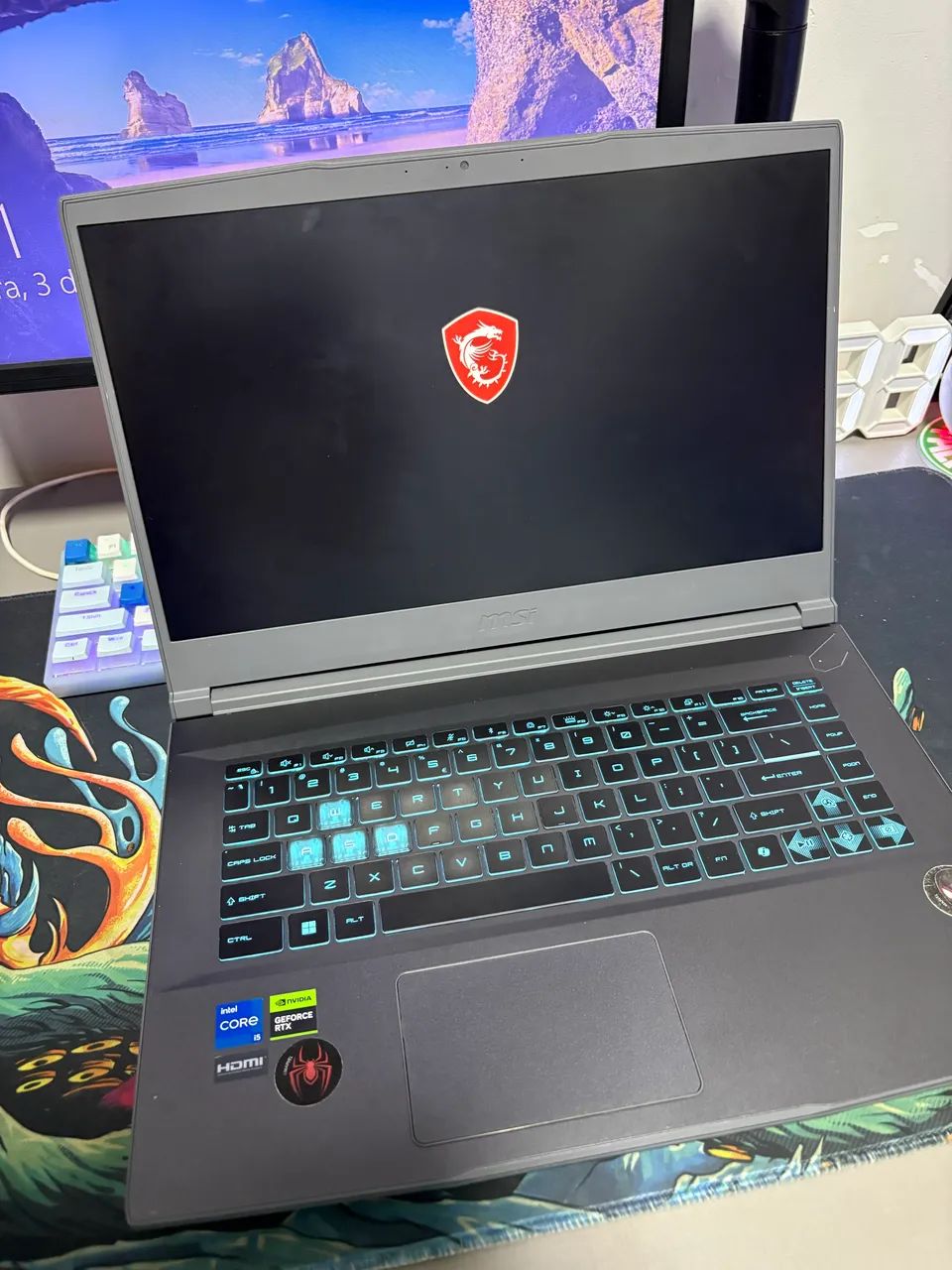 Notebook Gamer MSI RTX 3050 - Foto 3