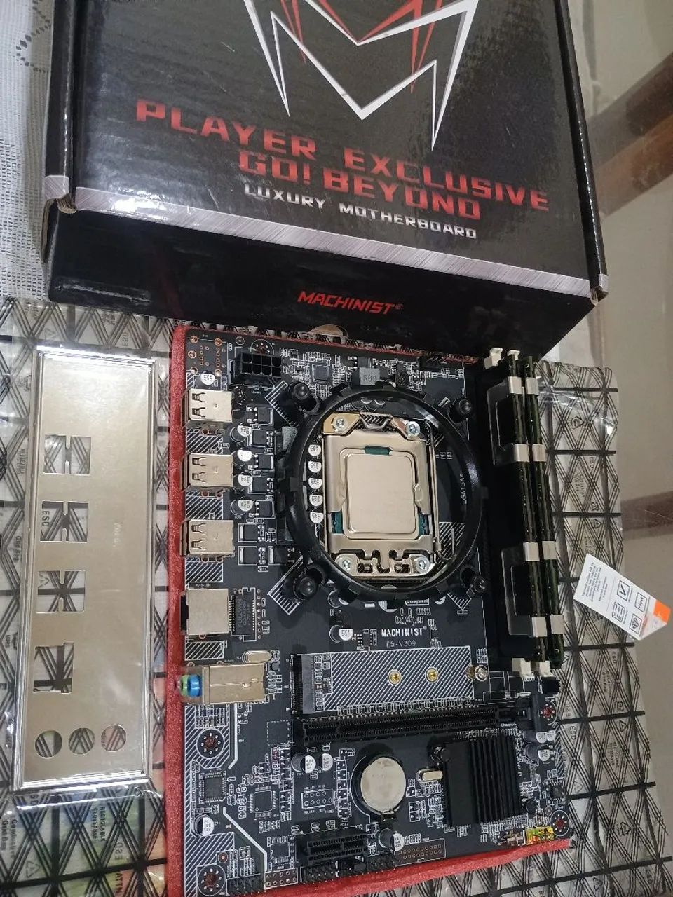 KIT XEON X79+PROCESSADOR E5-2450 V2 + 8Gb Ram DDR3  - Foto 2