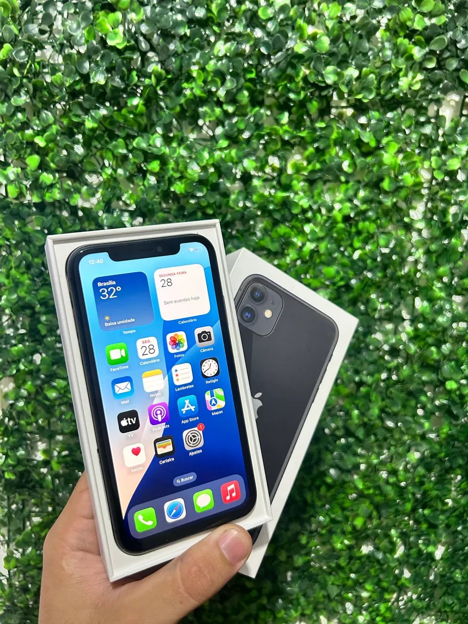 iPhone 11 com caixa tudo ok - Foto 5
