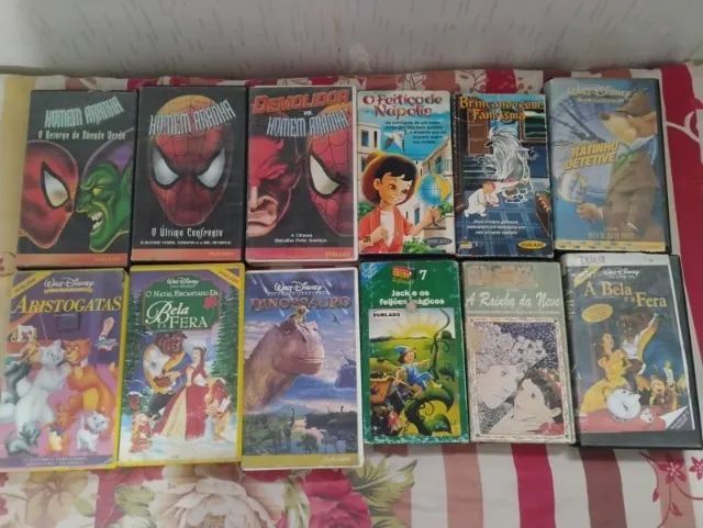 LOTE : FITAS EM VHS ORIGINAIS E EM BOM ESTADO !
