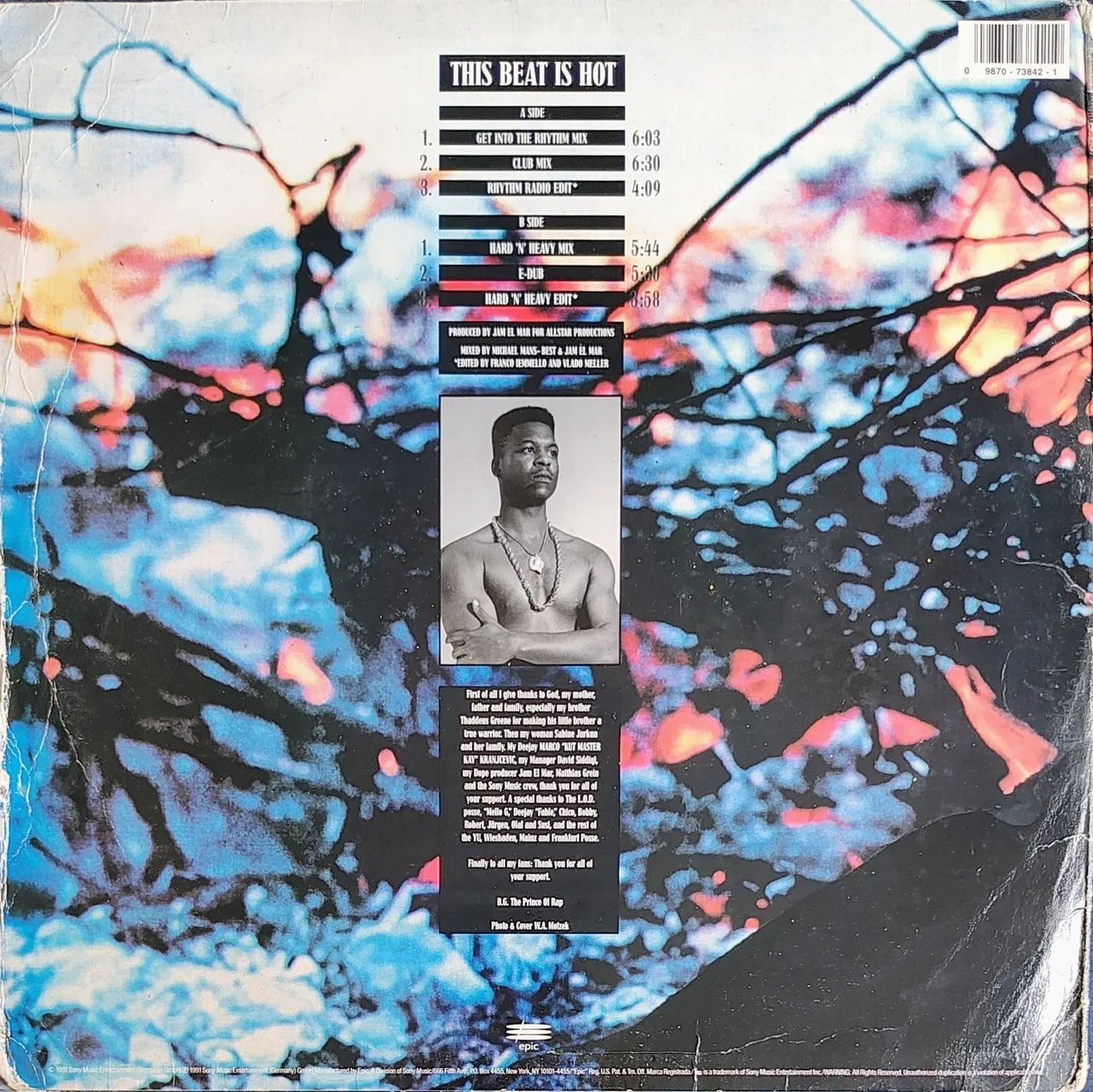 SHA Nice & Slow promo cd single インディーR&B Vinil Single Importado BG The Prince Of Rap - This Beat Is Hot