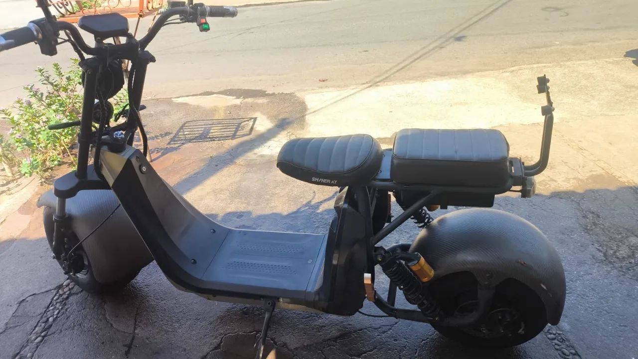 SCOOTER ELÉTRICA - BATERIA NOVA - Foto 2