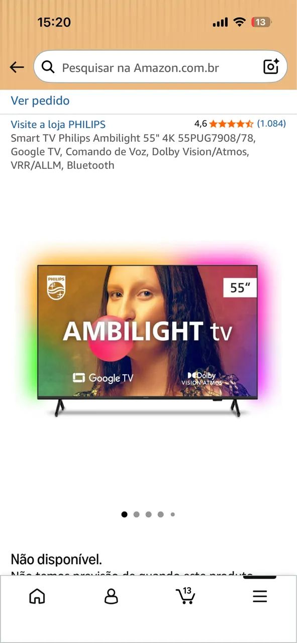 Smart TV 55? Ambilight 