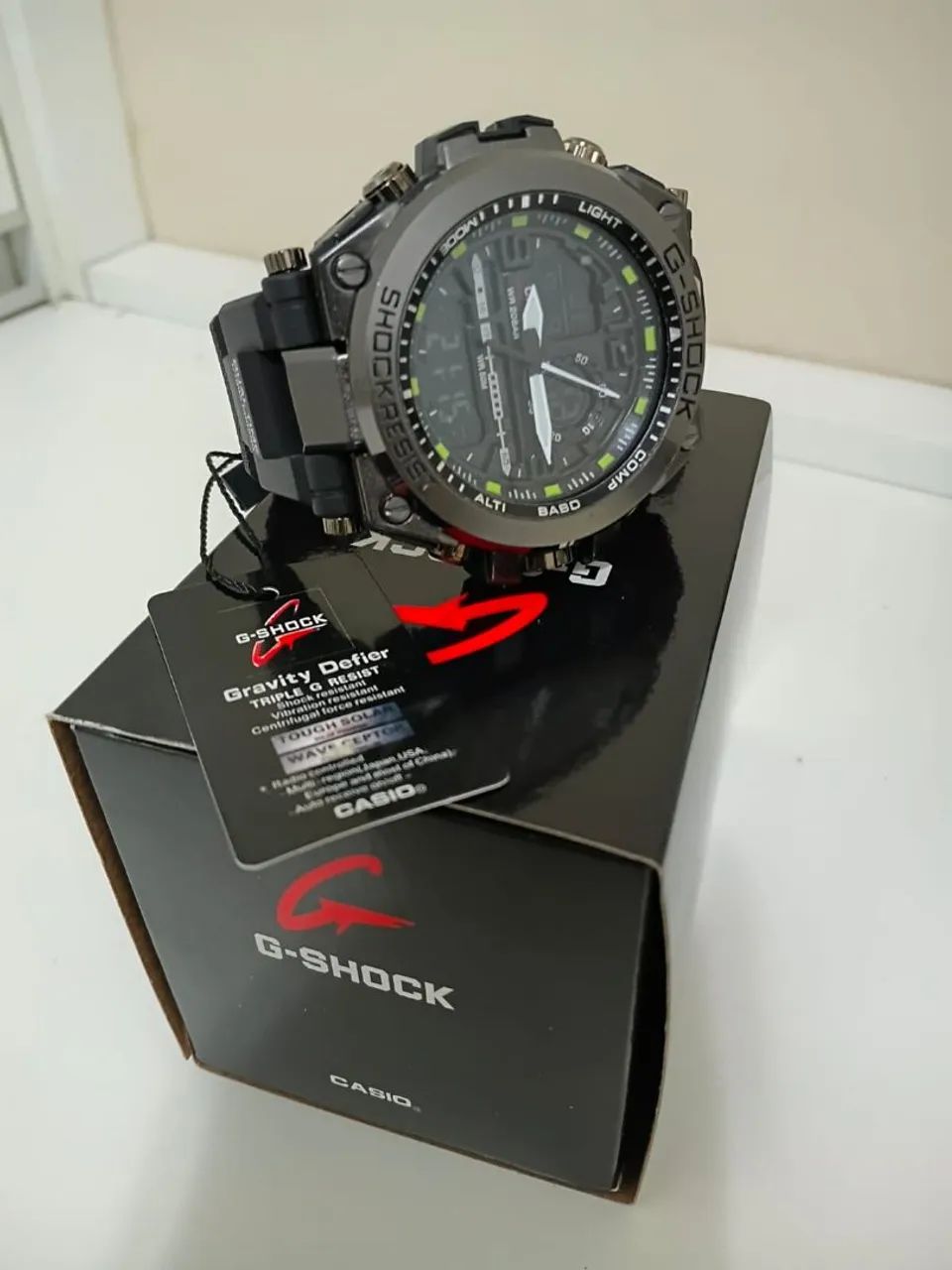 casio g-shock 5369 mtg-s1000d novo na caixa, comprei e não usei
