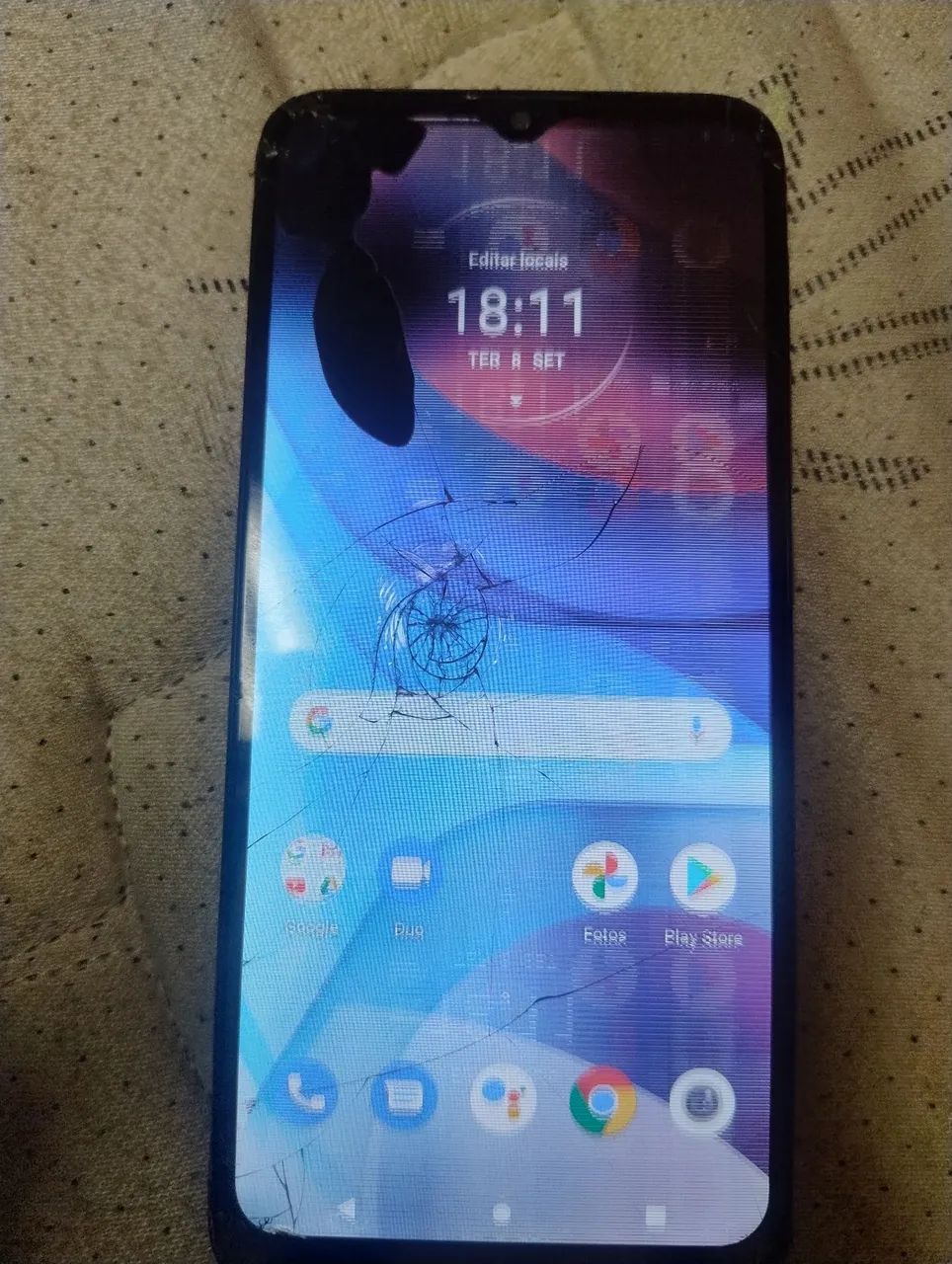 Celular moto e Power 