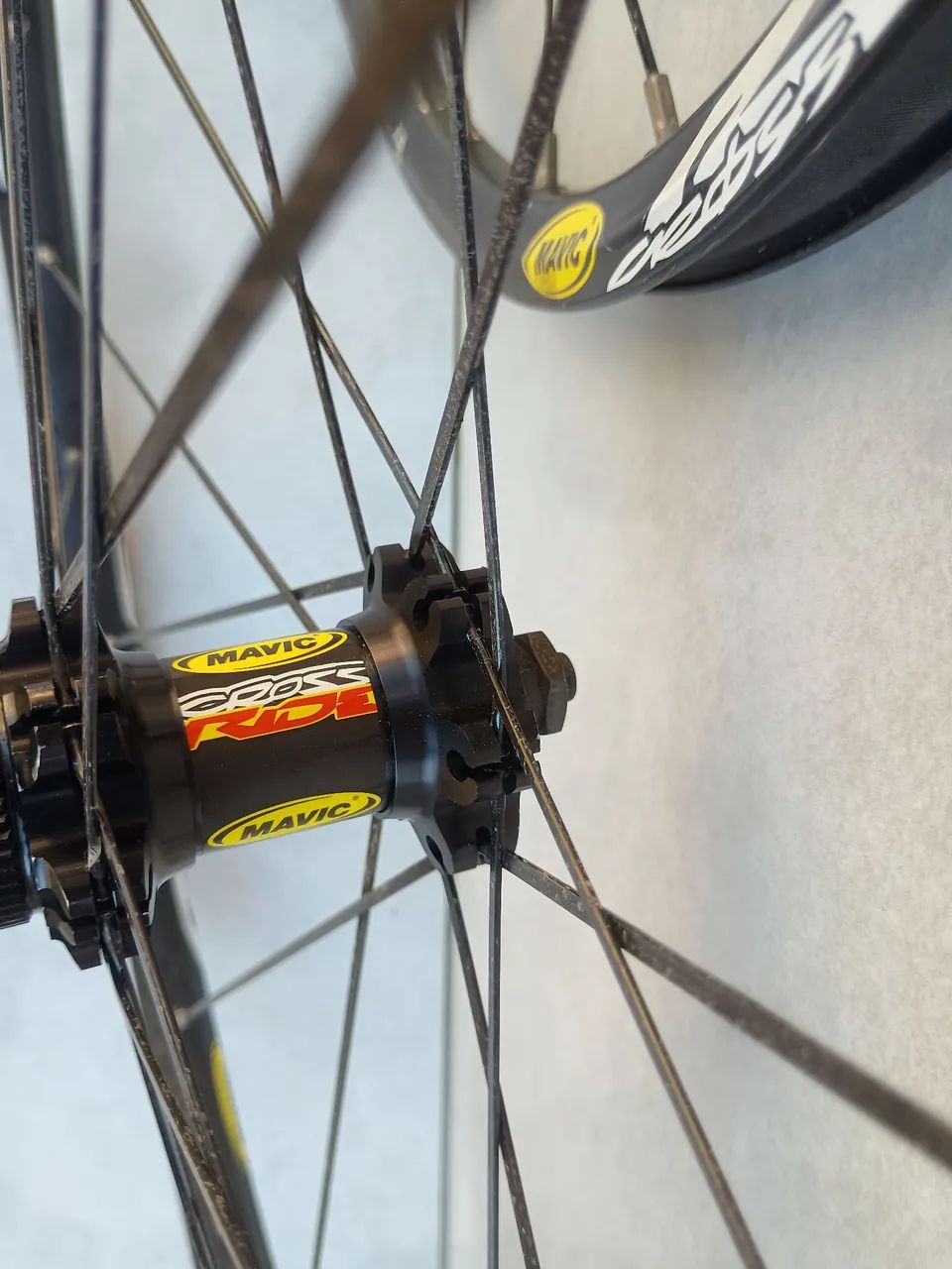 Roda Mavic Cross Ride aro 26 freio a disco  - Foto 5