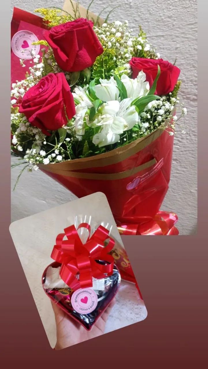 Buquês de rosas naturais  - Foto 5