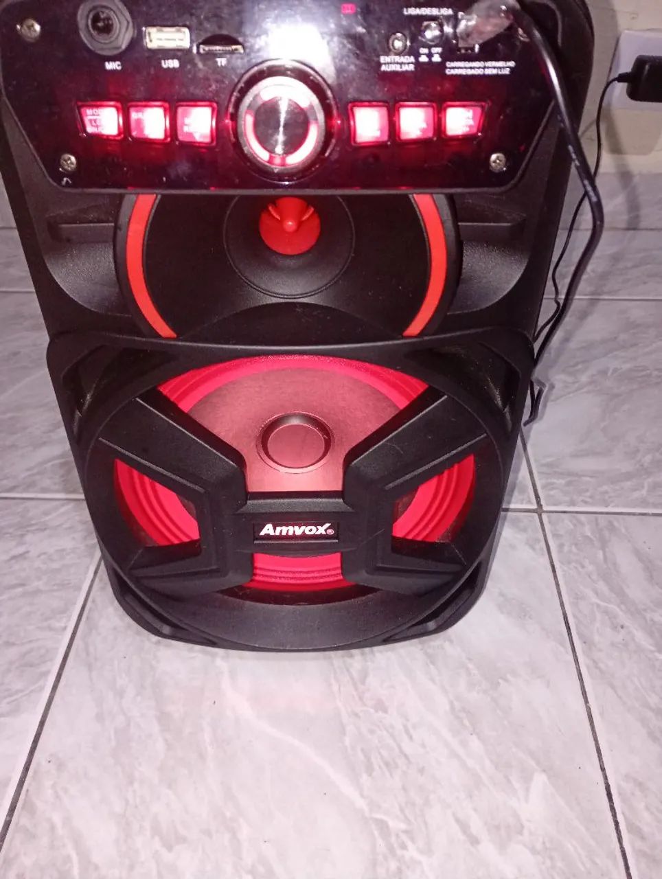 Caixa de som Amvox 220w - Foto 4