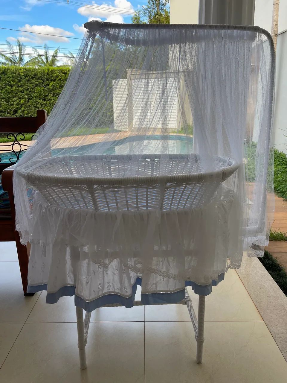 Berço Moisés Vimi Branco - Foto 2