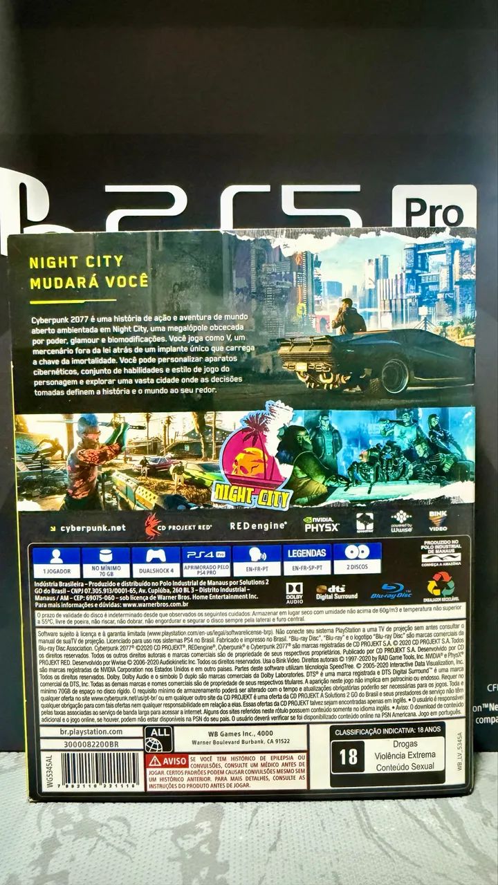 CYBERPUNK 2077 DELUXE EDITION - PS4 - Foto 3