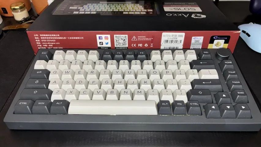 Teclado Akko 5075B - Dracula - Foto 2