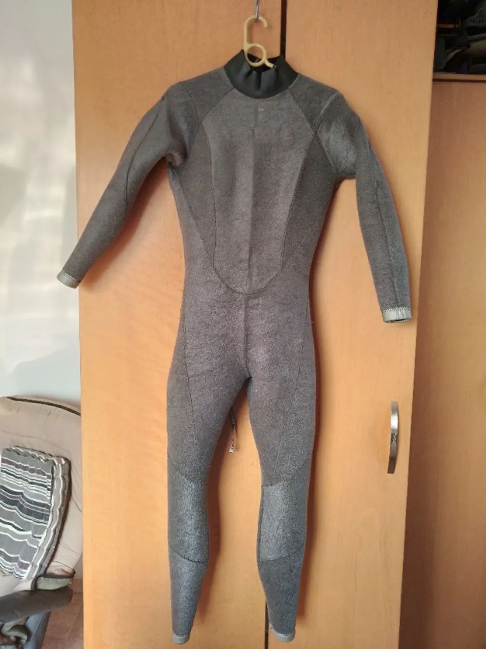 Long John Neoprene Feminino De Mergulho Cressi 5mm Tamanho G  - Foto 4