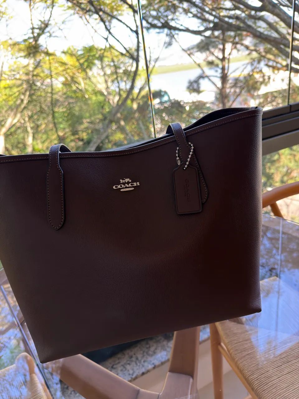 Bolsa de couro da Coach original! LINDÍSSIMA!! - Foto 3