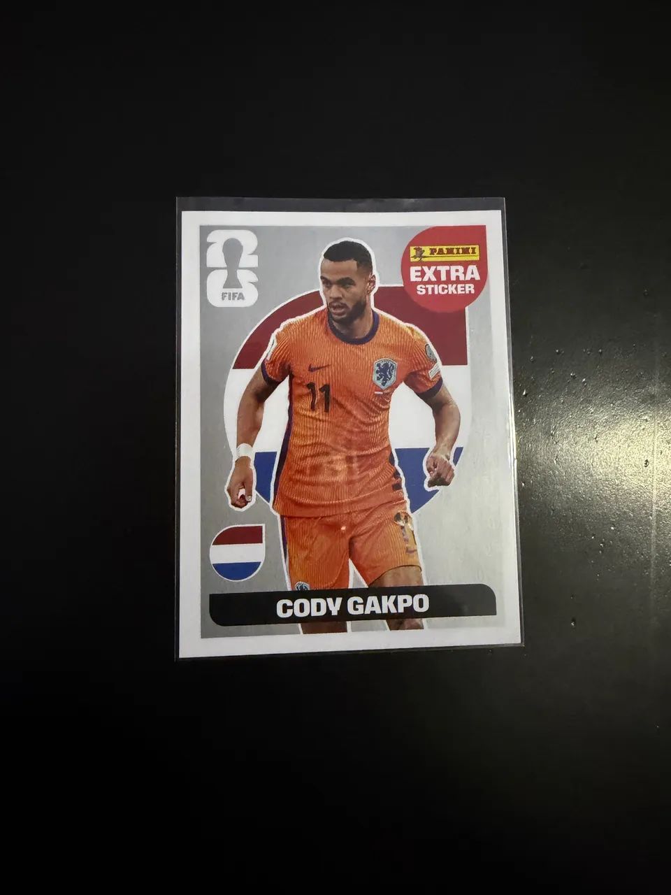 Figurinha legend do Gakpo prata 2026 