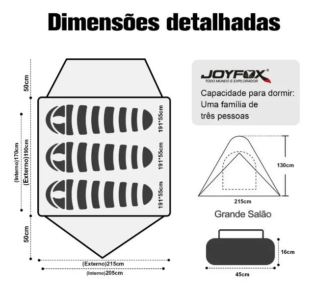barraca joyfox j288 - Foto 2