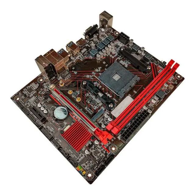 PLACA MÃE A520M TITANIUM | SOCKET AM4 - DDR4 / CLANM - Foto 3