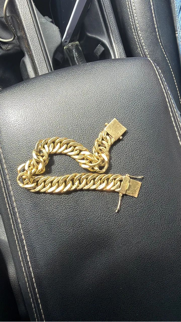 PULSEIRA DE OURO 18k SEM DEFESA  - Foto 2