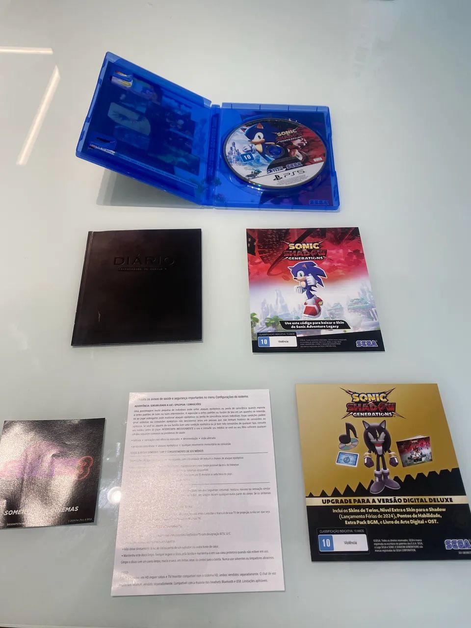 Jogo PS5 novo Sonic Shadow generations - Foto 2