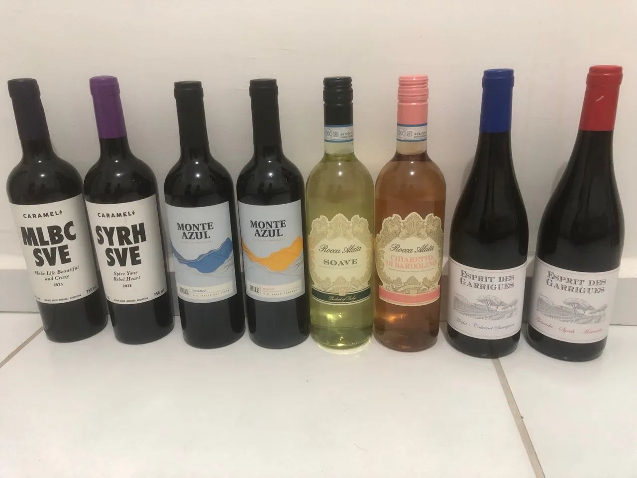 vinhos importados secos e suaves 