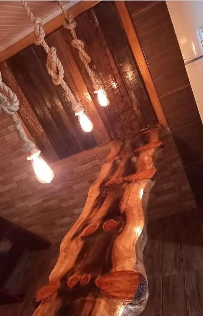 Luminária de teto rustica retro - Foto 4