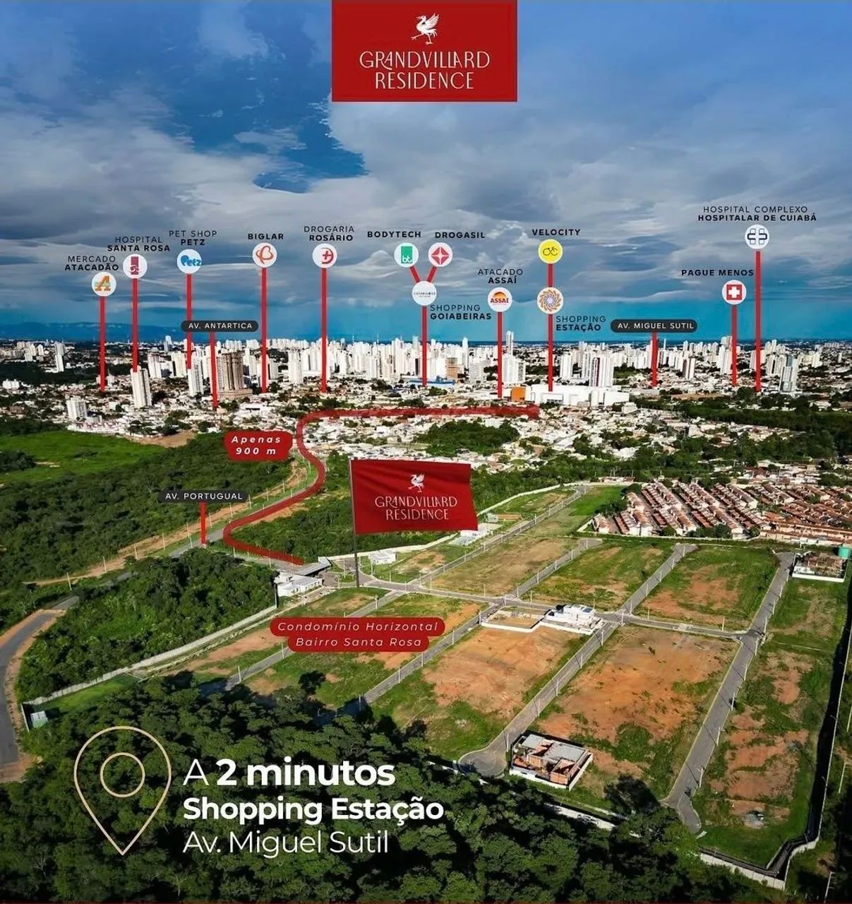 Terreno Condomínio GrandVillard - Foto 3