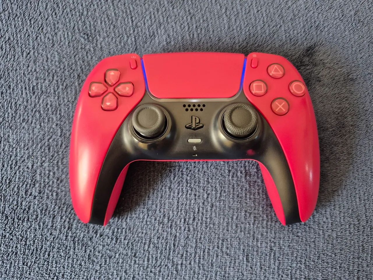 Controle de PS5 DualSense Cosmic Red com analógicos anti-drift (Hall Effect  / TMR). - Foto 2