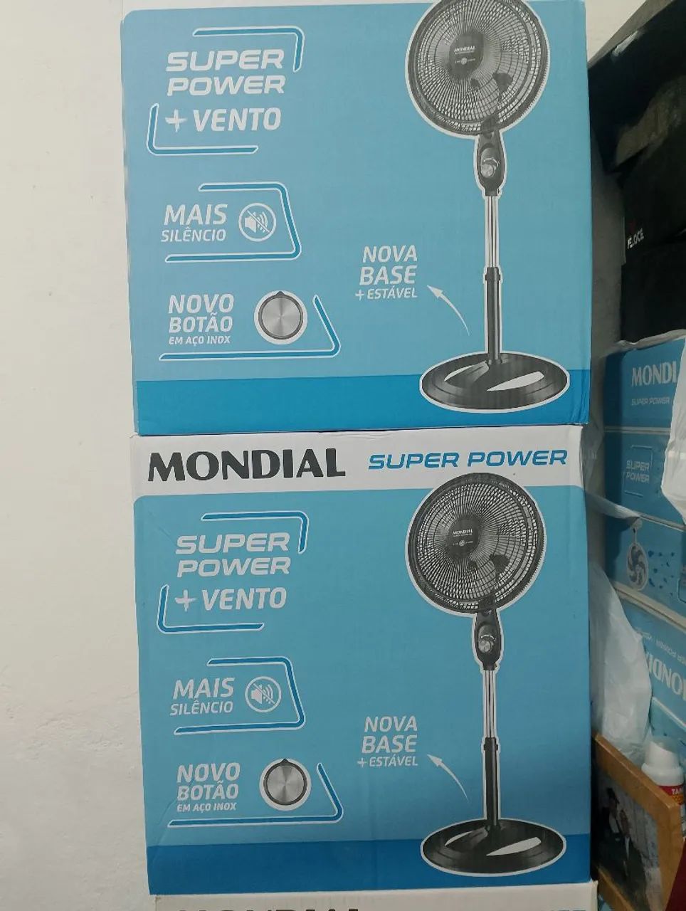 Ventiladores de mesa e de pé na promoção  - Foto 4