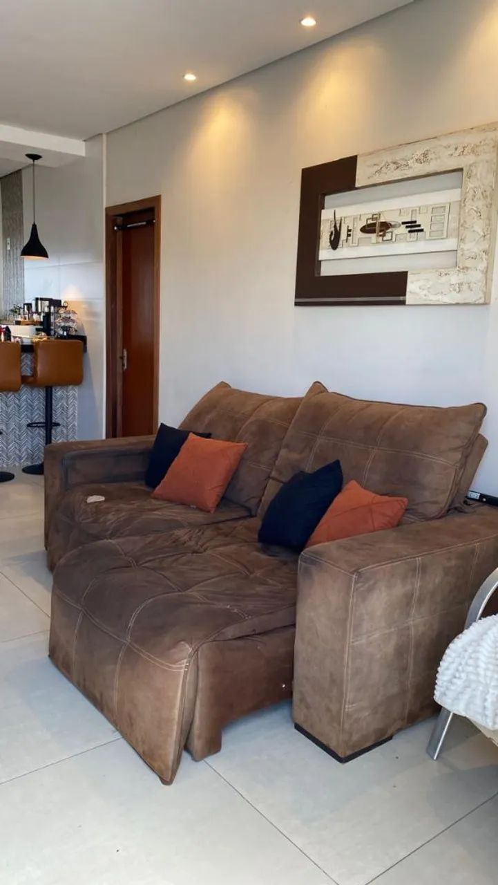 Sofá retrátil 4 lugares grande (2,30m de largura) - Foto 2
