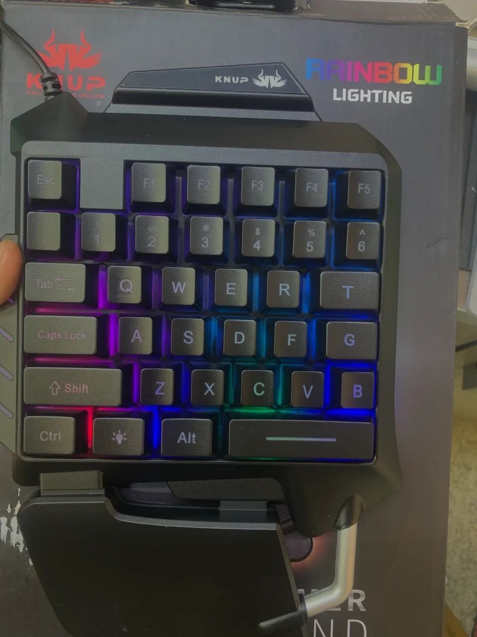 Teclado Gamer Uma Mão - Foto 4